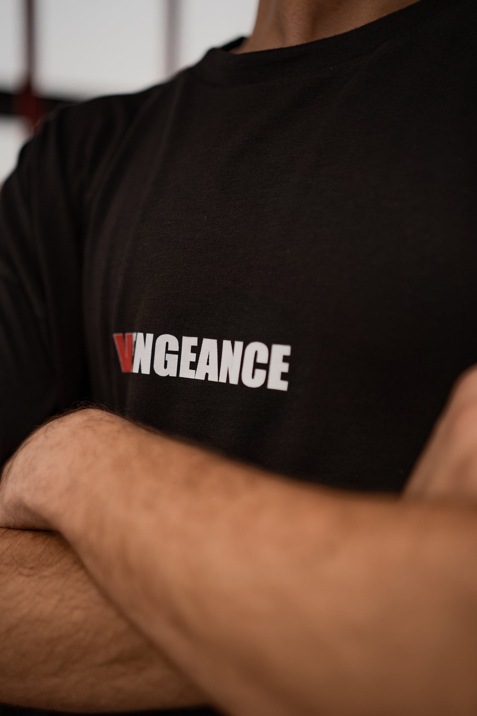 Black vengence oversized dropped shoulders t shirt